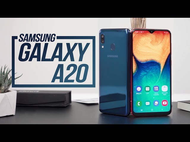 Trên tay Samsung Galaxy A20: Màn hình 6.4 Inch, Pin 4000 mAh, giá chỉ 4,3 triệu