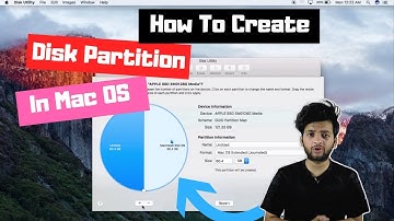 How To Create Disk Partition in Mac OS