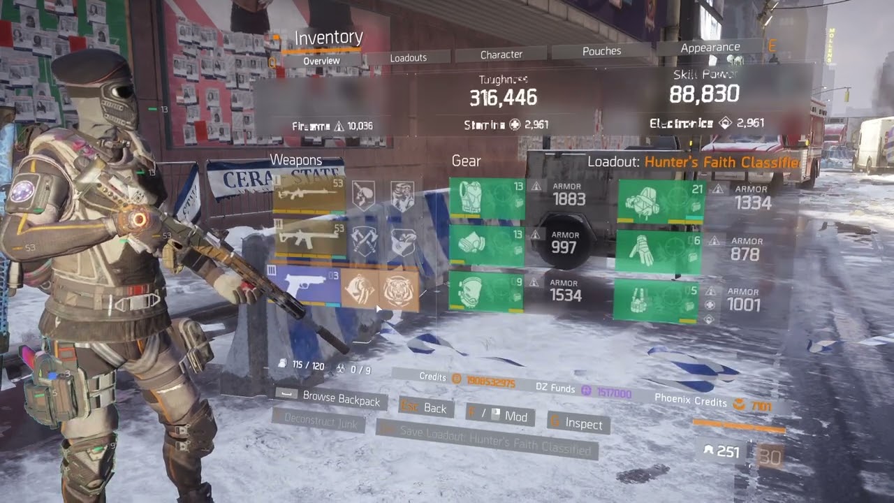 Division 1.8.3 PVP Hunter's Faith one shot sniper build. DZ, Skirmish, Last Stand.