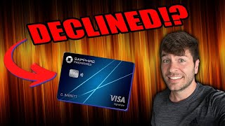 Chase Sapphire Preferred (Watch Me Apply!)