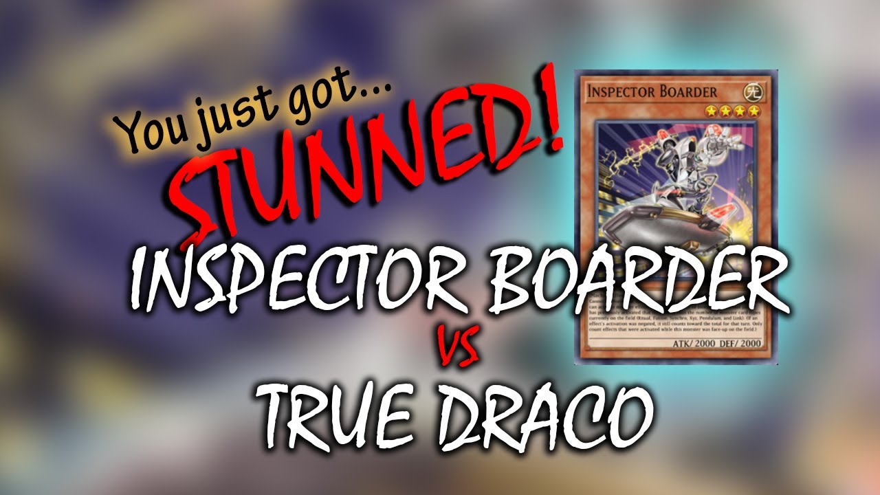 Inspector Boarder vs True Draco | Yu-Gi-Oh! Master Duel