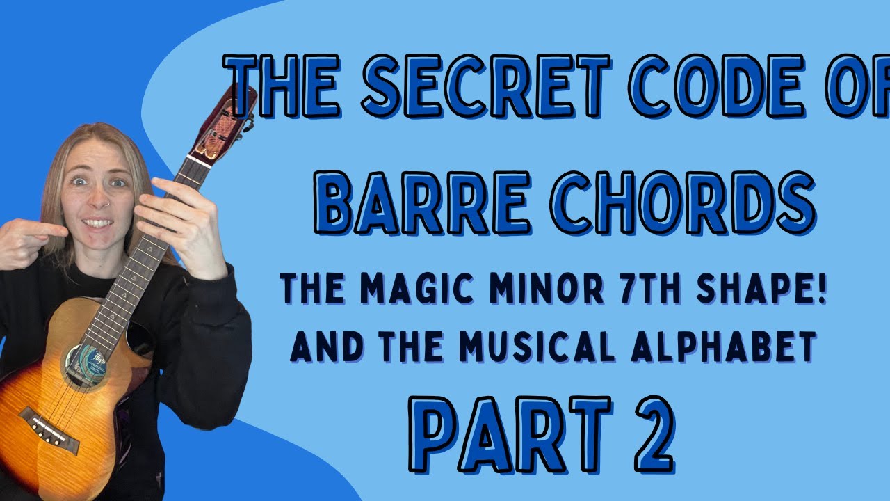 YouTubeでThe Secret Barre Chord Code! The magic m7 chord explained!を視聴 YouTubeでThe Secret Barre Chord Code! The magic m7 chord explained!を視聴