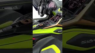 Lamborghini Sian Interior features