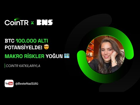 🤯 BTC 100.000 ALTI POTANSİYELDE! MAKRO RİSKLER YOĞUN 🗺️ | COINTR KATKILARIYLA