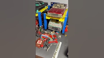 My model car garage diorama still under construction