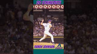 D-Backs Randy Johnson Record 20 Strikeouts VS Reds #MLB #baseball