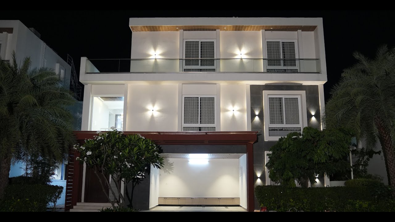 4BHK Villa Interiors at My Home Ankura Villas by Vinuthna Projects & Interiors Nallagandla Hyd.