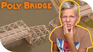 BRUG ONGELUK! - Poly Bridge #4 screenshot 4