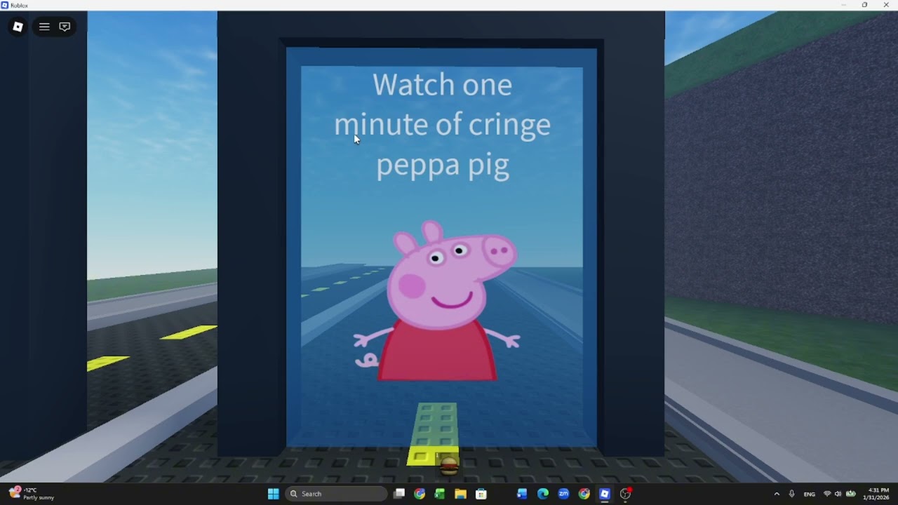 Today im playing roblox wound you rater