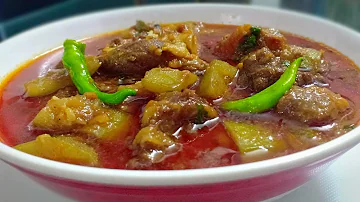 Lauki Gosht Ki Tasty Aur Asaan Recipe | Lauki With Delicious Mutton Gravy | CookWithLubna