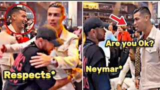 Neymar Jr meet Cristiano Ronaldo 2024 !! 🇵🇹🇧🇷 Respect Moments