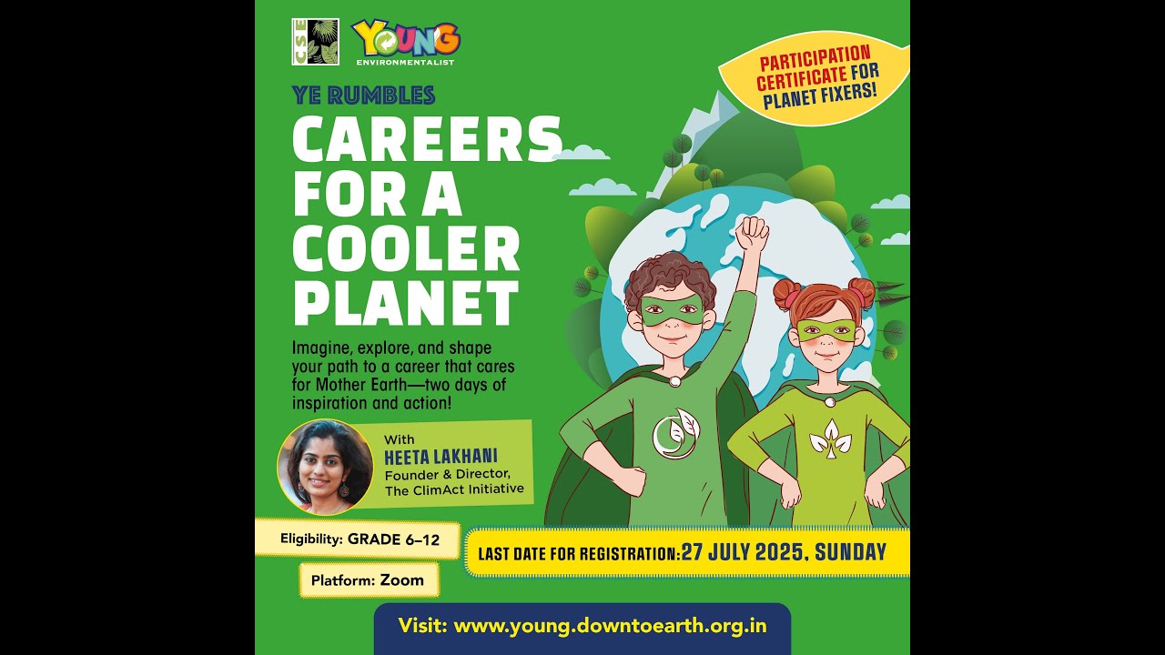 Careers for a Cooler Planet: Day-1 Earth Career Map