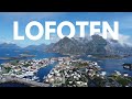 Lofoten  the midnight sun