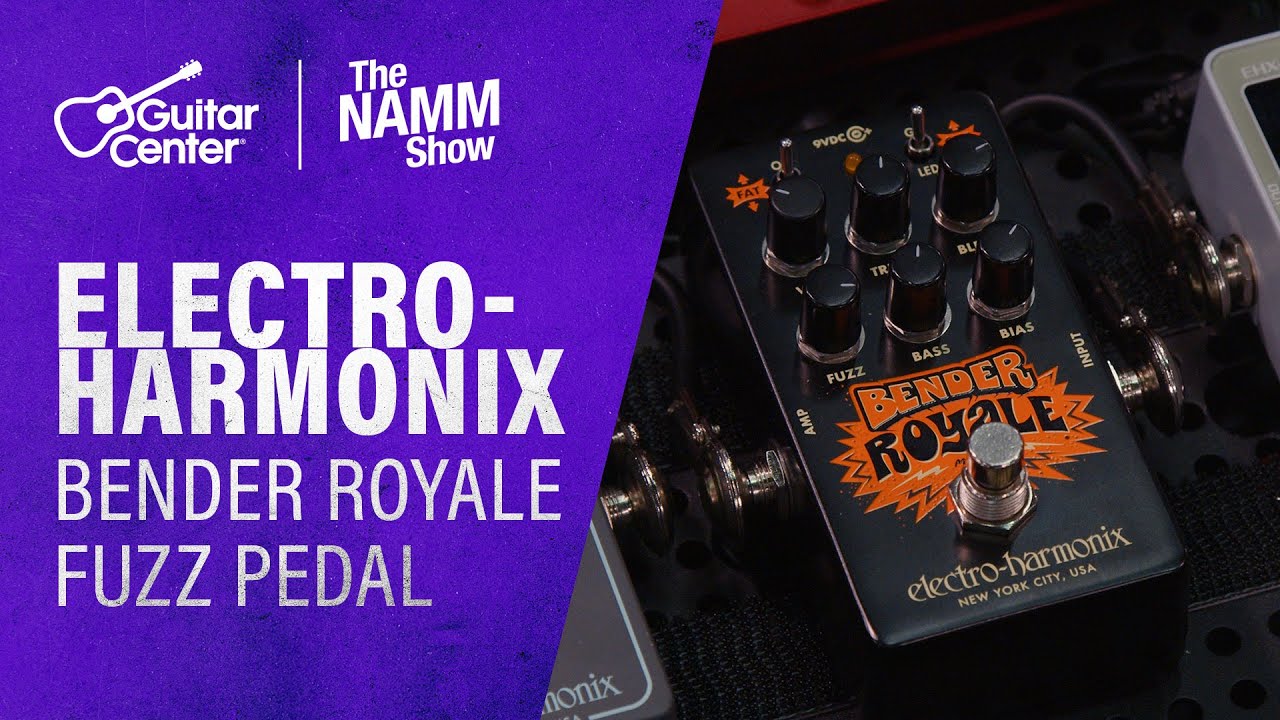 Electro-Harmonix Bender Royale Germanium Fuzz Pedal Overview and