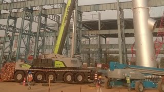 Zoomlion Zat 2500 H8 Ka Boom Kaise Niklta Hai...?🛣️#crane #trending #vlog @shortvlog2023