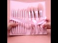 11 PCS Macaron professional solid wood beauty makeup brush set