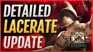 [PoE 3.26 UPDATED] Bleed LACERATE Gladiator - Early Build UPDATE - Path of Exile Guide