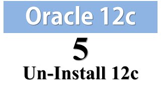 oracle database 12c tutorial 5: how to uninstall oracle database 12c from windows 7