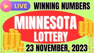 Minnesota Evening Lottery Results For - Nov 23, 2023 - Pick 3 - North 5 - Gopher 5 - Powerball