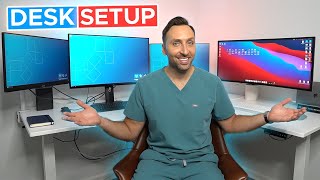 Radiologist DESK SETUP - Work From Home - 2021 screenshot 1