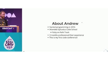 Lightning Talk ElixirConf 2018 - Introducing Politilounge... - Christopher Krailo & Andrew Accuardi