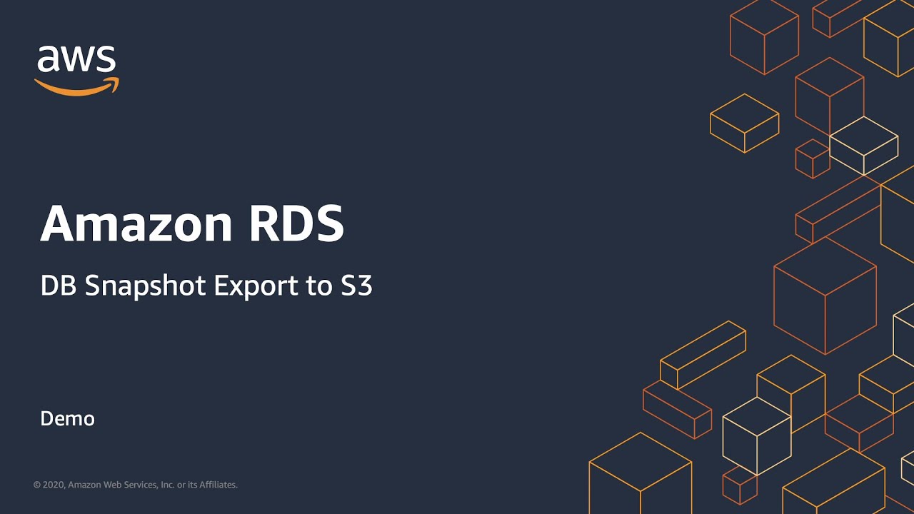 Aws Rds Automated Snapshots