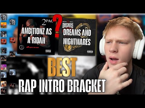 The BEST Rap Intros BRACKET - YouTube