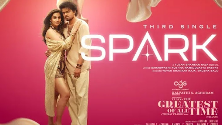Spark (Lyrical Video) Tamil |The GOAT| Thalapathy Vijay | Venkat Prabhu |Yuvan Shankar Raja|T-Series