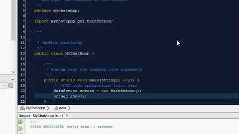 Building a chat application in Java part 3