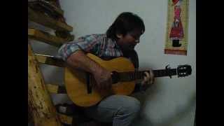 Oscar San Martín - El Huecú - regalándome una hermosa Zamba
