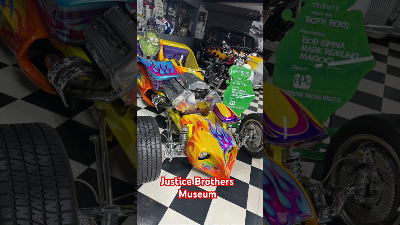 Quick visit to Justice Brothers Racing private collection