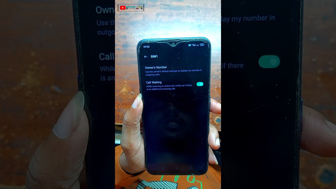 How to activate call waiting on oppo a9 mobile // call waiting setting