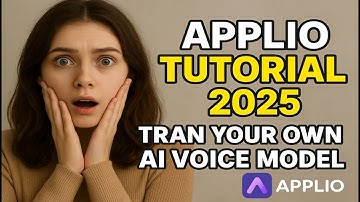 Applio Tutorial 2025 | Train je eigen AI-spraakmodel (beter dan RVC!)
