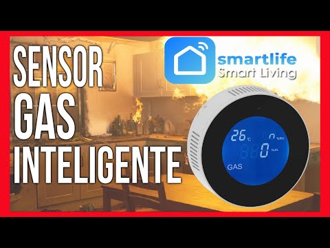 SENSOR de GAS INTELIGENTE.Unboxing y Configuración en SMART LIFE.