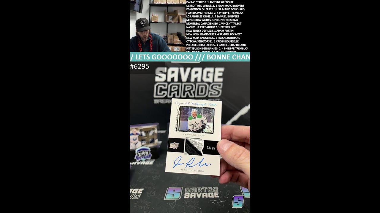 HOCKEY #6295 // 50 BUTS POUR CAUFIELD // TEAM RANDOM