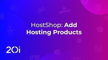 HostShop: Add Hosting Products (Tutorial)
