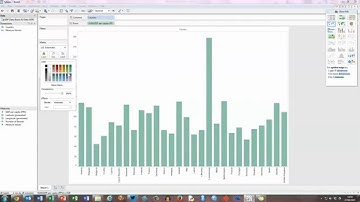 How To... Create a Basic Bar Chart in Tableau