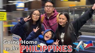 GOING HOME to the PHILIPPINES after 4 YEARS ✈ Singapore Airlines | JUVY VLOGS