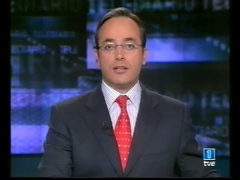 TVE 1 - Fragmento Telediario y El Tiempo (13-11-2003)