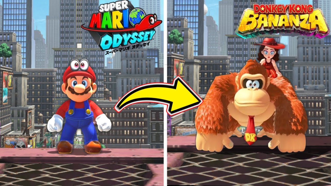 【衝撃】ドンキーで『マリオオデッセイ』を完全再現したワールドがヤバすぎる。【ドンキーコングバナンザ】