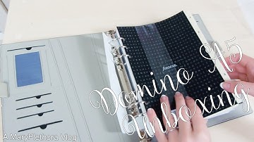 Filofax Domino A5 Unboxing