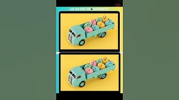 【Spot the difference】🕵️‍♂️ HARD to find the differences between two pictures #Shorts