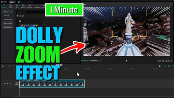 Hoe je een Dolly Zoom-effect creëert in CapCut | Maak het zoom-effect in CapCut