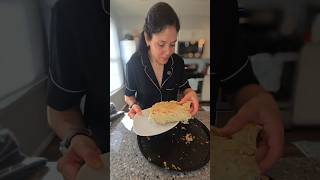 Высокобелковый хрустящий ролл Taco Bell. Домашние лепешки + без мяса.