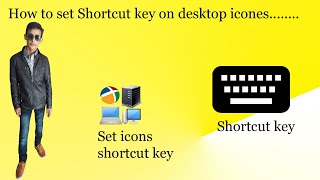 How to set Shortcut key on icon by software  master and games screenshot 2