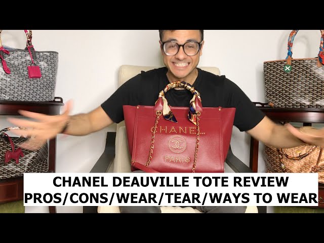 CHANEL *NEW* DEAUVILLE TOTE SMALL Unboxing & Review