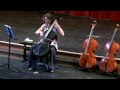 Bach Cello Suite No 3 in C major BWV 1009 (5-6) Bourree 1-2 - Josephine van Lier