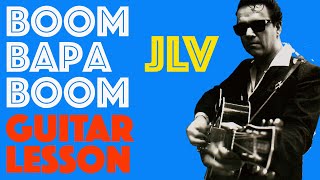 How To Play BOOM BAPA BOOM By Jimmie Vaughan | Guitar Lesson and Playthrough