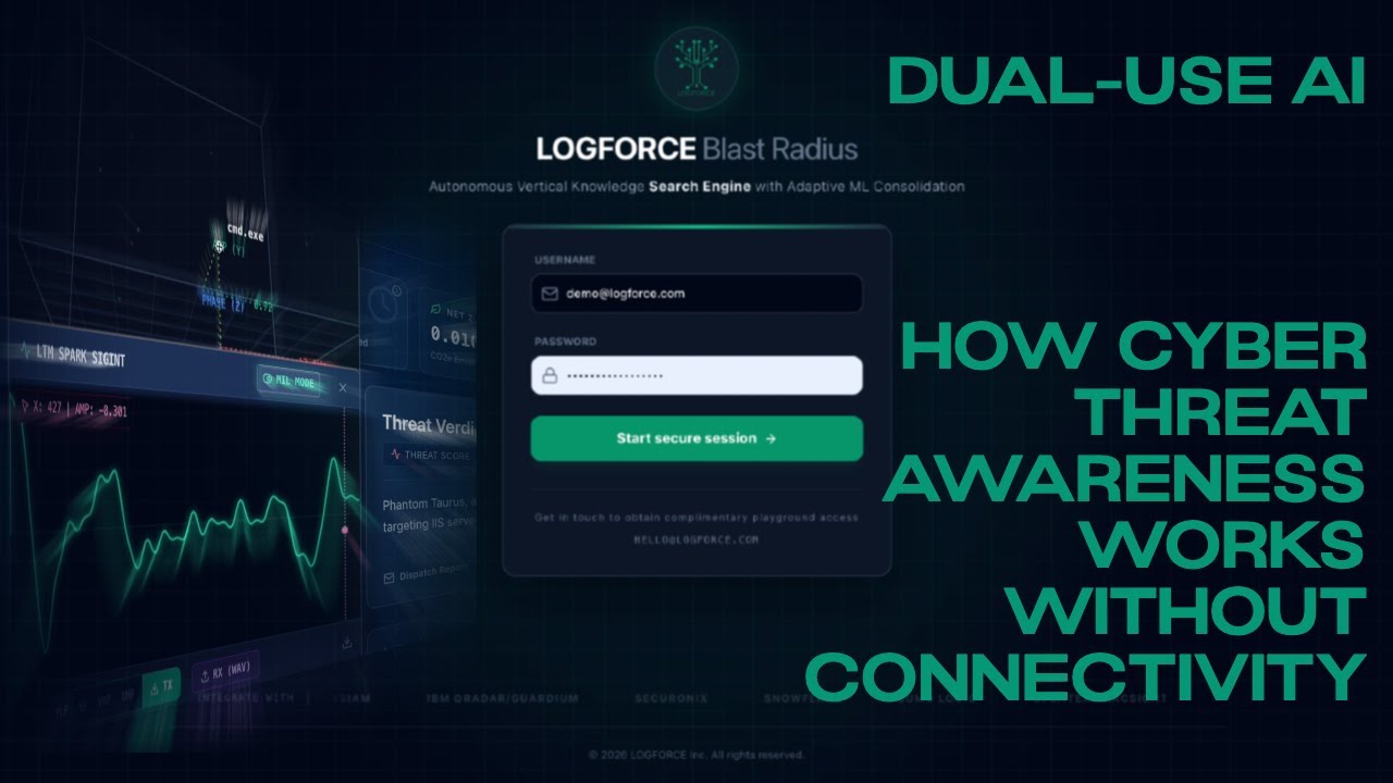 AI Dual-Use: Cyber Threat Awareness When the Internet Is Gone!