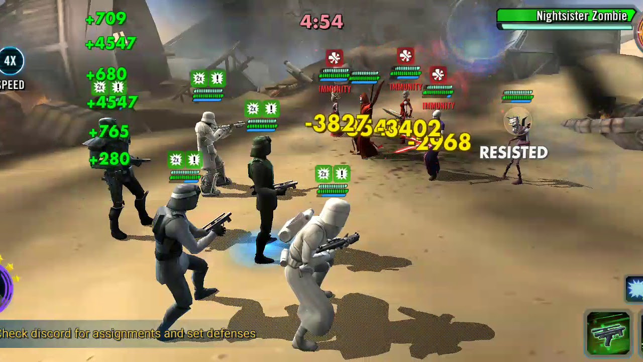 SWGOH IT w/ Range vs. NS (AV lead)